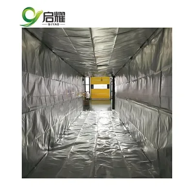 Bolsa térmica aislante reutilizable de papel aluminio 20FT