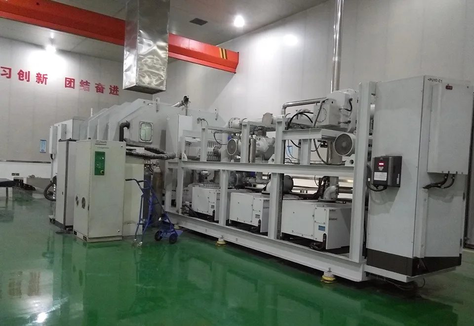 Ligne de production de laminage à l'usine Qiyao